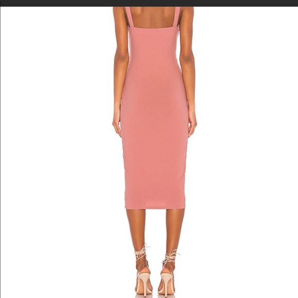 Anthropologie Capulet Bodycon Dress Vintage Rose M - Picture 3 of 7